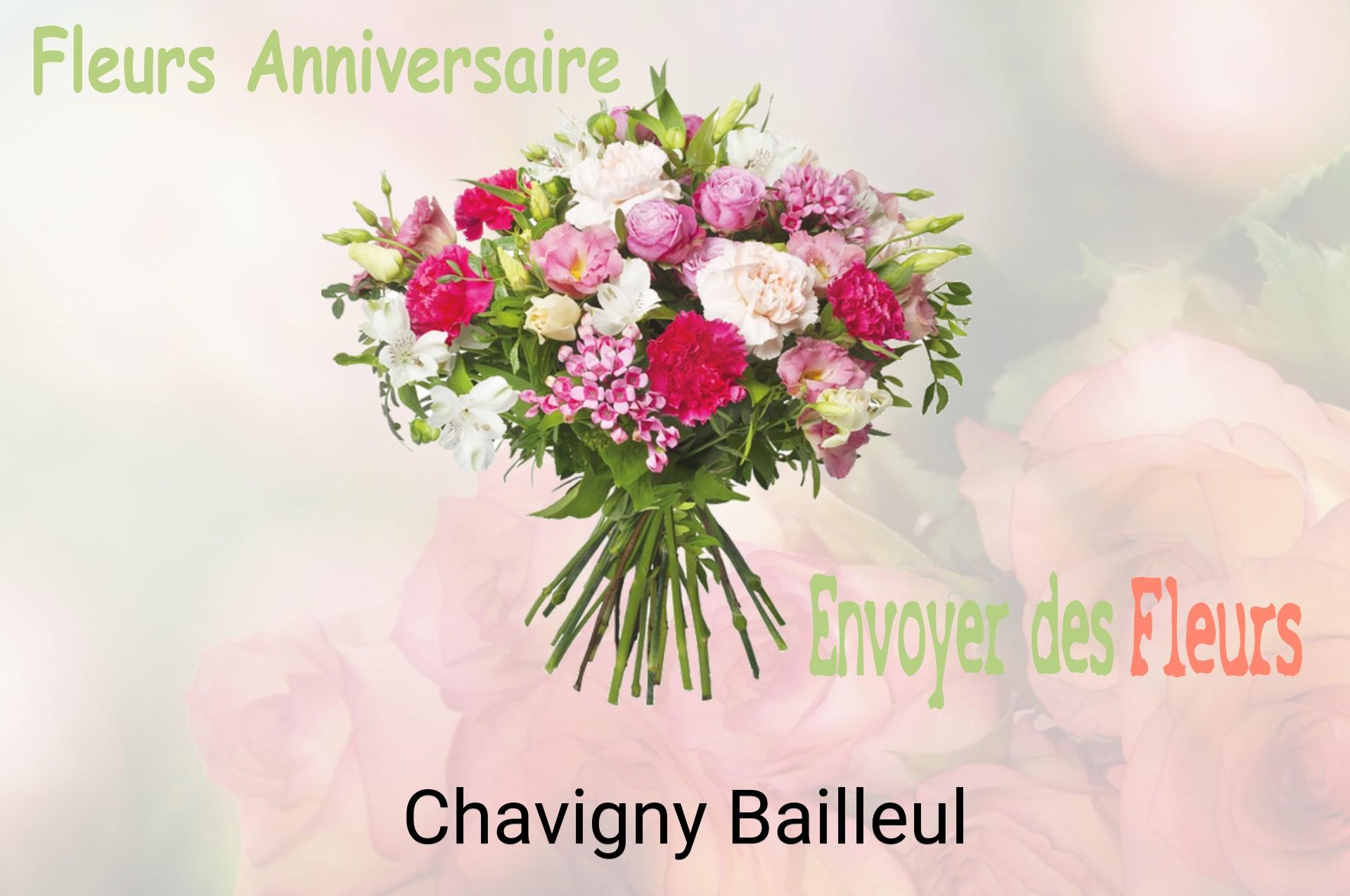 Bouquet de fleurs d’anniversaire livré à Chavigny-Bailleul